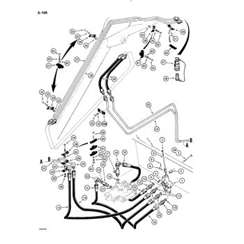 case skid steer model 1835|case 1835b hydraulic system diagram.